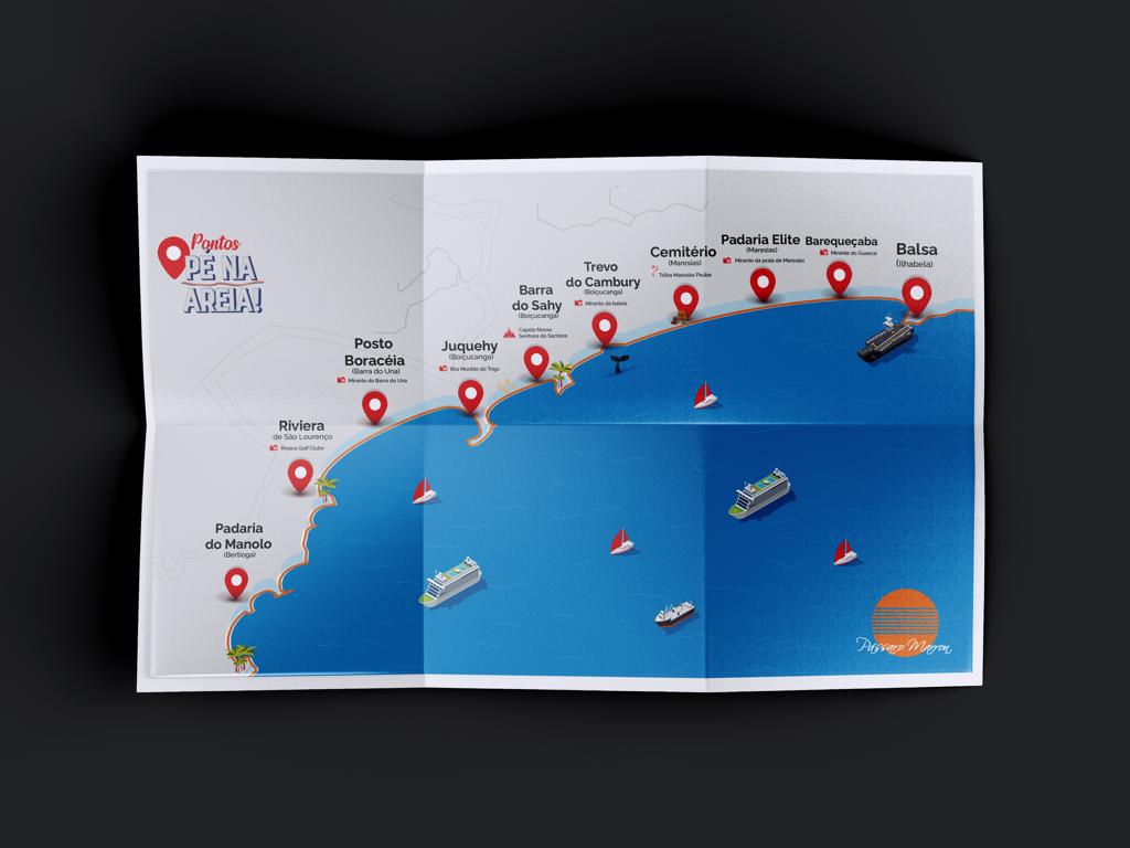 atualizado Pé na areia para o site