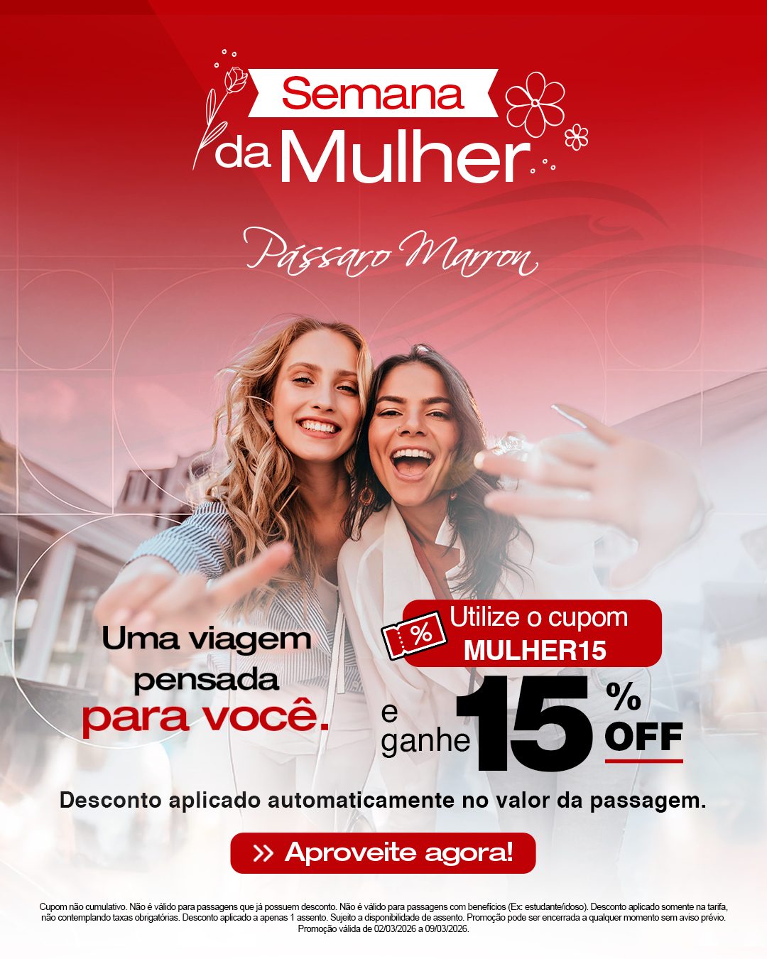 Pássaro Marron | Passagens de ônibus para os melhores destinos