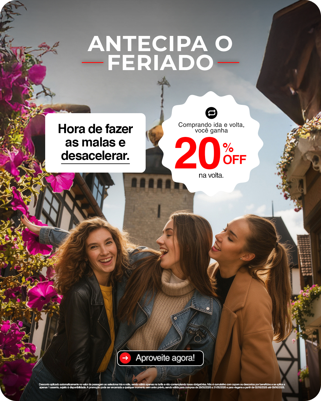 Antecipa o feriado % off mobile ()