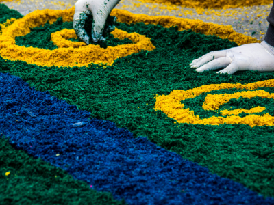 Tapetes de Corpus Christi tradição fé e arte no Vale do Paraíba